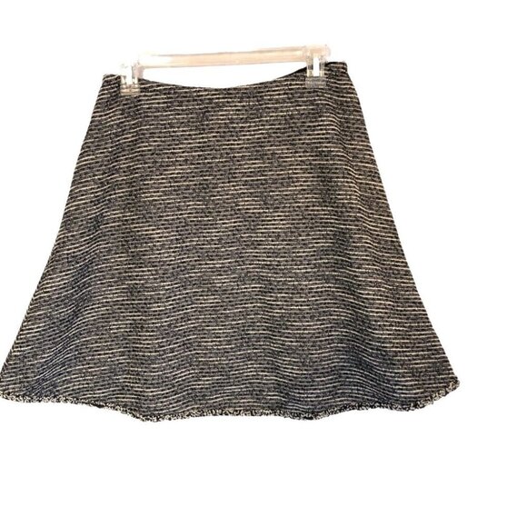 NWT Max Studio Mini Skirt Black/White Tweed  Lined - Picture 9 of 9